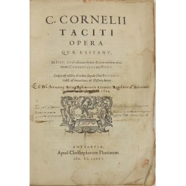 C. Cornelii Taciti Opera quae exstant. 