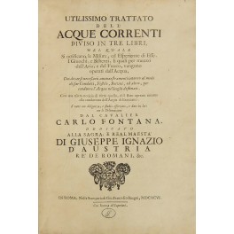 Utilissimo trattato dell'acque correnti Utilissimo trattato dell'acque correnti