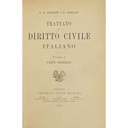 Trattato di diritto civile italiano