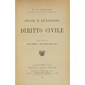 Studi e questioni di diritto civile.