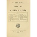 Scritti varii di diritto privato