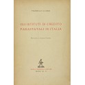 Gli istituti di credito parastatali in Italia. Pre