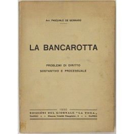 La bancarotta