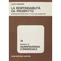 La responsabilità da prospetto. Informazione societaria e tutela degli investitori