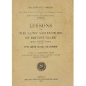 Lessons on the laws and customs of British trade.