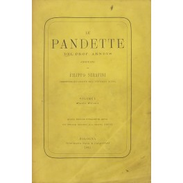 Le pandette. Annotate da Filippo Serafini Le pandette. Annotate da Filippo Serafini
