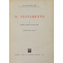 Il testamento. Vol. I - Profilo negoziale dell'atto (unico pubblicato)