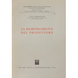 La responsabilità del produttore