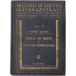 Tutela dei diritti e interessi internazionali