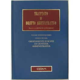 Ordinamenti europei di giustizia amministrativa
