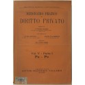 Dizionario pratico del diritto privato. Diretto da Antonio Scialoja. Vol. V Parte I - PA-PE