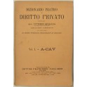 Dizionario pratico del diritto privato. Diretto da Antonio Scialoja. Vol. I - A-CAV