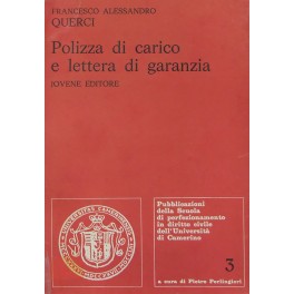 Polizza di carico e lettera di garanzia