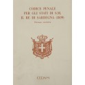 Codice penale per gli Stati di S.M. il Re di Sardegna (1839)