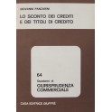 Lo sconto dei crediti e dei titoli di credito