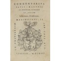 Commentarius Pauli Manutij in epistolas Ciceronis ad atticum. Index rerum, & uerborum