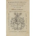 Commentarius Pauli Manutij in epistolas Ciceronis ad atticum. Index rerum, & uerborum