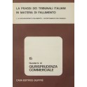 La prassi dei Tribunali italiani in materia di fallimento. 