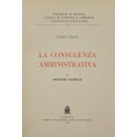 La consulenza amministrativa. Vol. I - Problemi ge