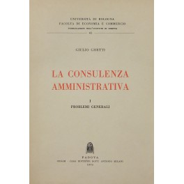 La consulenza amministrativa