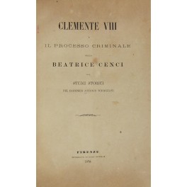 Clemente VIII e il processo criminale della Beatrice Cenci