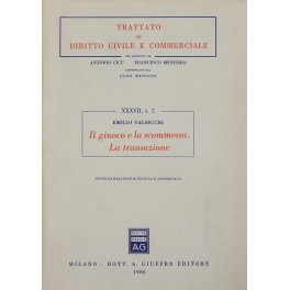 Il giuoco e la scommessa. La transazione