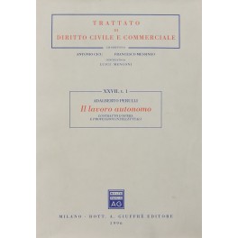 Il lavoro autonomo. Contratto d'opera e professioni intellettuali