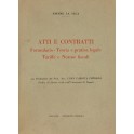 Atti e contratti. Formulario