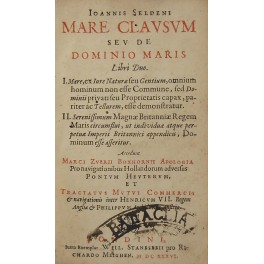Mare clausum seu de dominio maris libri duo Mare clausum seu de dominio maris libri duo