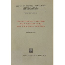 Organizzazione e garanzie della giustizia civile nell'Inghilterra moderna