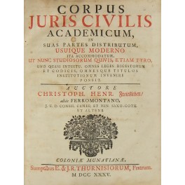Corpus Juris Civilis academicum Corpus Juris Civilis academicum