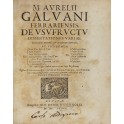 M. Aurelii Galvani Ferrariensis... De usufructu dissertationes variae.