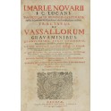 J. Mariae Novarii.. Tractatus de vassallorum grava