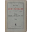 Rivista di Diritto Processuale. Annata 1969.