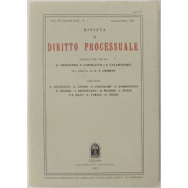 Rivista di Diritto Processuale. Annata 1997. Rivista di Diritto Processuale. Annata 1997.