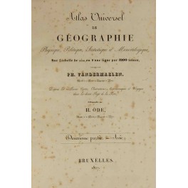 Atlas Universel de geographie physique, politique, statistique et mineralogique