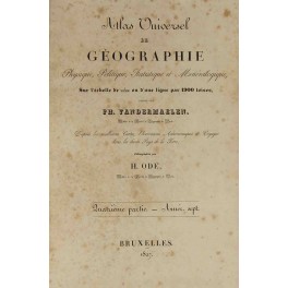 Atlas Universel de geographie physique, politique, statistique et mineralogique