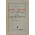 Rivista di Diritto Processuale. Annata 1974