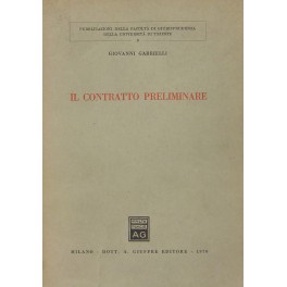 Il contratto preliminare