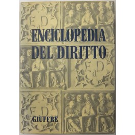 Enciclopedia del diritto. Indice delle fonti.