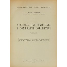 Associazioni sindacali e contratti collettivi Associazioni sindacali e contratti collettivi