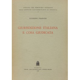 Giurisdizione italiana e cosa giudicata