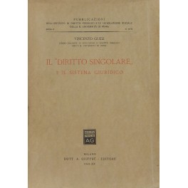 Il Diritto singolare e il sistema giuridico