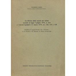 La riforma delle società per azioni 