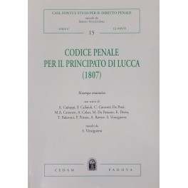 Codice penale per il Principato di Lucca (1807)