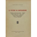 Il potere di disposizione.
