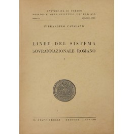 Linee del sistema sovrannazionale romano. 