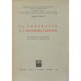 Il contratto e l'interpretazione