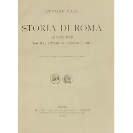 Storia di Roma dall'età regia sino alle vittorie su Taranto e Pirro