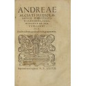 Andreae Alciati ... Paradoxorum ad Pratum libri s